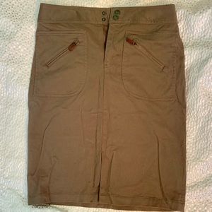 Ralph Lauren olive/brown Skirt size 6